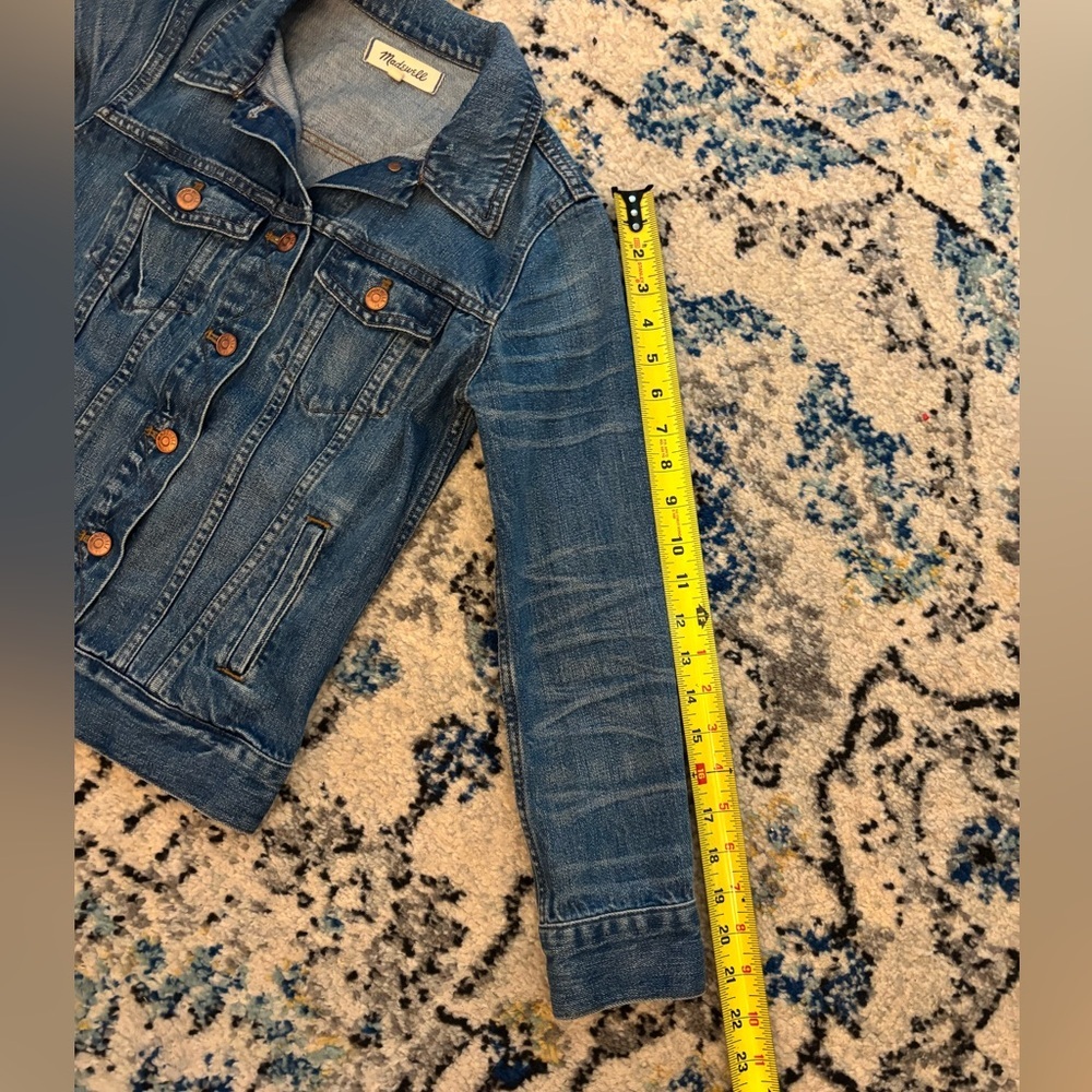 Madewell Blue Jean Jacket - Picture 9 of 9